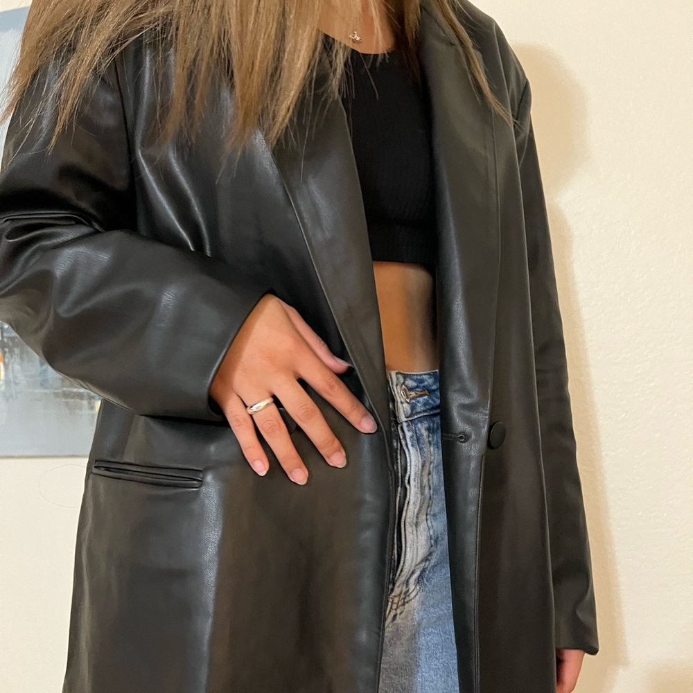 ZARA leather jacket